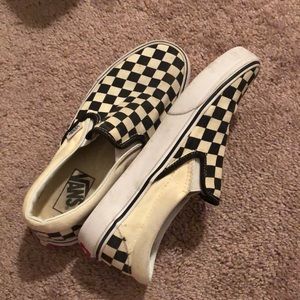 Checkerd Vans